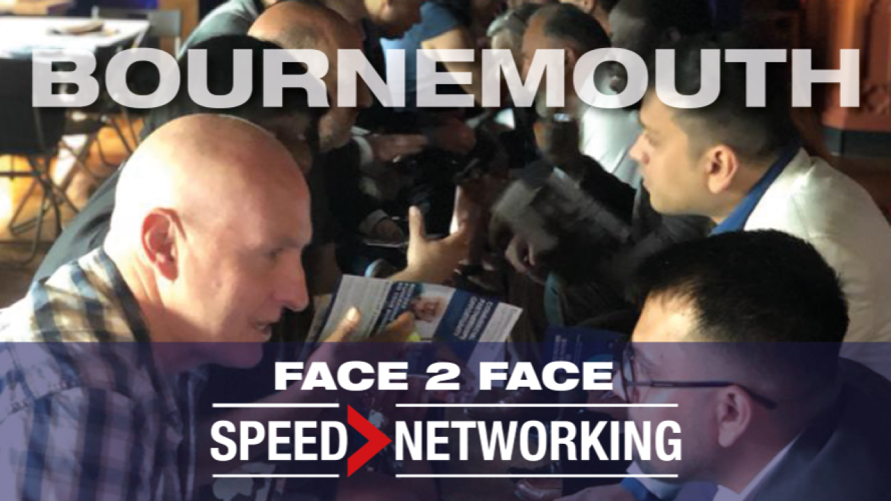 Face 2 Face Speed Networking Event Bournemouth 12th January 2024 Face 2 Face Speed Networking Event Bournemouth 12th January 2024