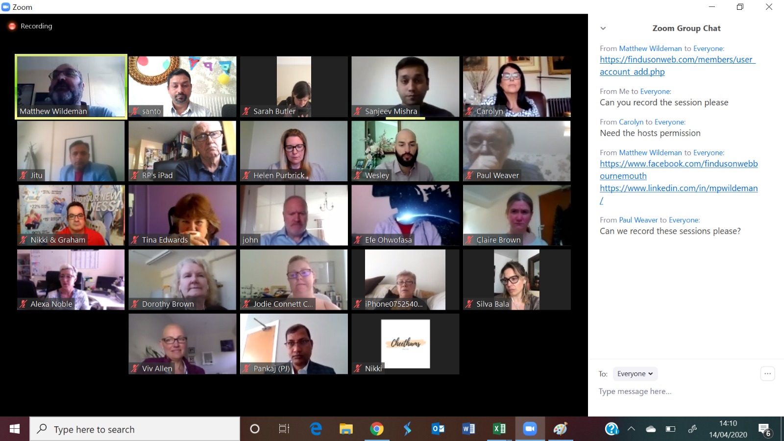 FUOW Bournemouth Virtual Networking 15th July @ 11am FUOW Bournemouth Virtual Networking 15th July @ 11am